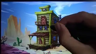 Desenhando um Cenário de Faroeste no Clip Studio Paint