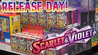 Scarlet & Violet Release Day HUNT! | Pokemon Card Hunt | Pokémon