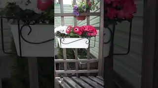 РАСПРОДАЖА ВЕСНЫ ХИТСАД Украшаем балкон, веранду или террасу с подставкой под цветочный ящик 51-057