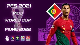 PES 2021 World Cup 2022 Mune
