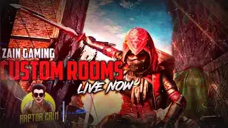 PUBG MOBILE LIVE | CUSTOM ROOMS | TDM'S | UC GIVEAWAY | RAPTORCLAN | LULU LAGH GYE SPECIAL |