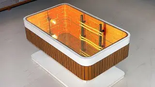 DIY Infinity Mirror Coffee Table – Mind-Bending Build!