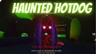 (Banana eats) haunted hotdog