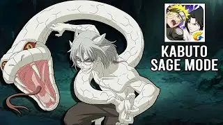 Naruto Online Mobile - Kabuto Sage Mode Gameplay