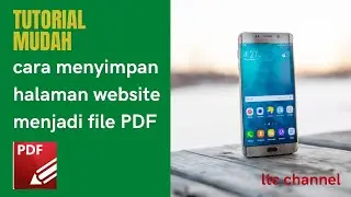 Cara Menyimpan Halaman Website Menjadi PDF