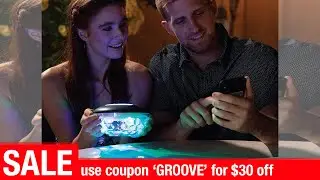 Use Coupon 'GROOVE' For $30 Off G.A.M.E Wireless Bluetooth Pool Speaker & Light Show