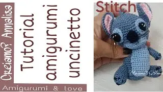 Stitch amigurumi crochet uncinetto