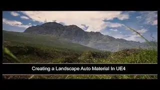 [In Hindi]Creating Auto Landmaterial For Unreal Engine in Hindi |Creating Material| For Ue4|