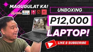MURANG LAPTOP NA PANG GAMING, PANG TEACHERS, STUDENTS AT ENGINEERING | UNBOXING LENOVO L570