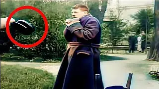 What's wrong with this soldier? Officer's cap syndrome.