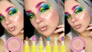 MUST HAVE SUMMER SHADOWS! PLUS JAWBREAKER LIP AMMO & HIGHLIGHTER REVIEW! ||THE LADY BORGIA
