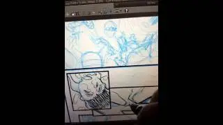 Making art with a motion computing j3500. (Cintiq alternative)