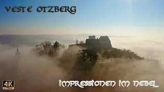 Beautiful Germany in 4K UHD - Veste Otzberg - Impressionen im Nebel