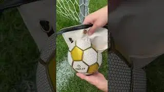 How to make a purse out of a soccer ball🤯