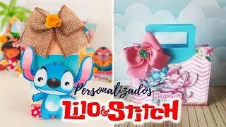 Lindos Personalizados Lilo Stitch #party #festainfantil