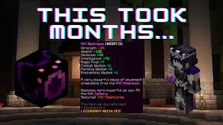 I Obtained the Strongest Necklace in Hypixel Skyblock!