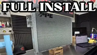 3.0 Duramax Charge Air Cooler Radiator Swap | PPE Install Breakdown