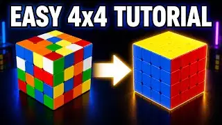 How to Solve the 4x4 Rubik’s Cube (Beginners Method)