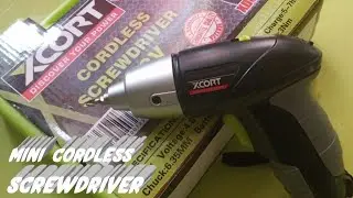 XCORT 4.8V CORDLESS SCREWDRIVER(XDCO1-4.8)