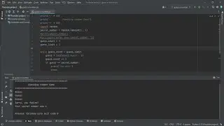 Guessing number game in python code @jabedkhanjb || Programming