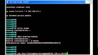 LOG8EL mini stories: How to backup startup configuration