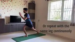 Lunge to Knee drive