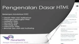 Pengenalan Dasar Programming Web | Pengenalan Dasar HTML