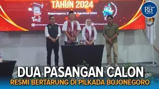 [BERITA RADAR] DUA PASLON RESMI BERTARUNG DI PILKADA BOJONEGORO