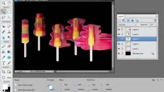 How to create a melting ice lolly time-lapse shot in Photoshop