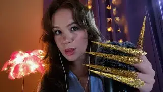 ASMR Tingle Master | Golden Claws: touching your face & massaging the mic for ultimate tingles