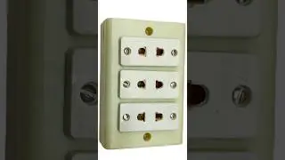 2 pin, 3 socket, connection, 2 pin multi socket connection ,#shorts #short #shortvideo