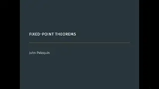 Fixed-Point Theorems in Analysis, Logic, and Computer Science