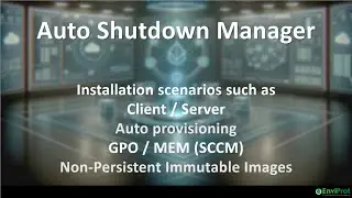Auto Shutdown Manager Advanced Client/Server Setup Guide