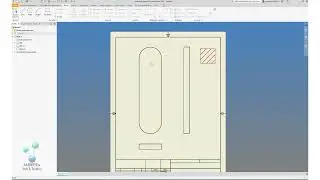 Inventor  - Schraffur in Zeichnung / Skizze