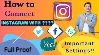 how to connect instagram with facebook whatsapp twitter social media platform increase reach android