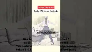 Do this 200 times daily #workoutathome #fatloss #bellyfatloss #exercise #fitness #shorts