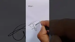 Sign your signature Ganesh #signature #design #sign #art #youtubeshorts #viralshorts #supersign