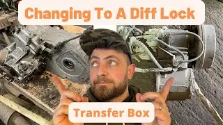 Land Rover Discovery 2 Changing My Transfer Box To A Diff Lock Transfer Box