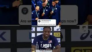 👀Team Usa - World Champion of what?🔥 #paris2024 #basketball #olympics