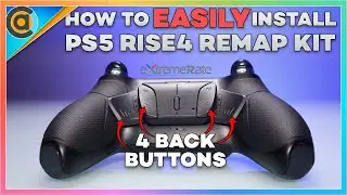 HOW TO install PS5 Rise4 remap kit DualSense. 