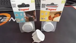 Legrand Dimmable night lamp & Spotlight with battery - review and teardown (battery replacement)