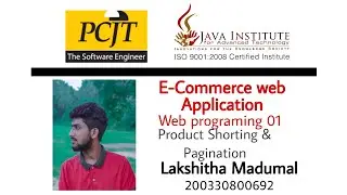 Product Sorting Process | eShop Project | Java Institute