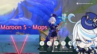 Maroon 5 - Maps | Genshin Impact OST windsong Lyre | [Playstation/Ps5]