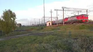 ЭП2к-441 с фирменным поездом №013 "Южный Урал" Челябинск - Москва