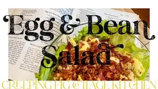 Egg and Bean Salad - Recipe Circa 1973