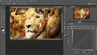 Steampunk Art Kit Photoshop Action Tutorial