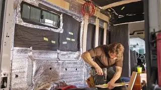 Framing the Walls of My Van