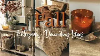 🍁 Fall Decorate with Me 2024 | Fall Entryway Decorating Ideas | Fall Home Decorating Ideas