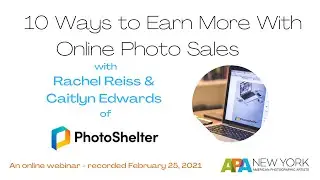 APA NY: Online Photo Sales with PhotoShelter