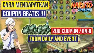 Tips | Mendapatkan COUPON GRATIS!!! | Naruto Online